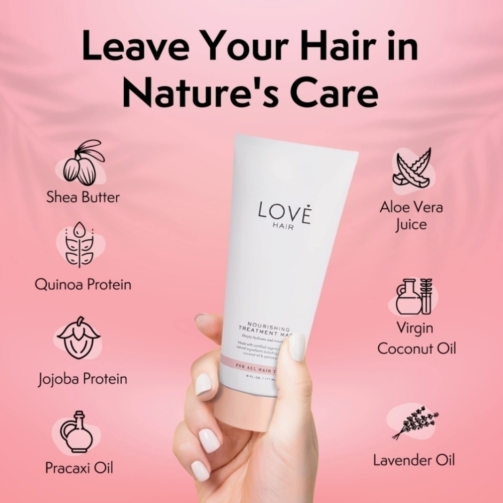 LOVE Hair Nourishing Treatment Mask NIB